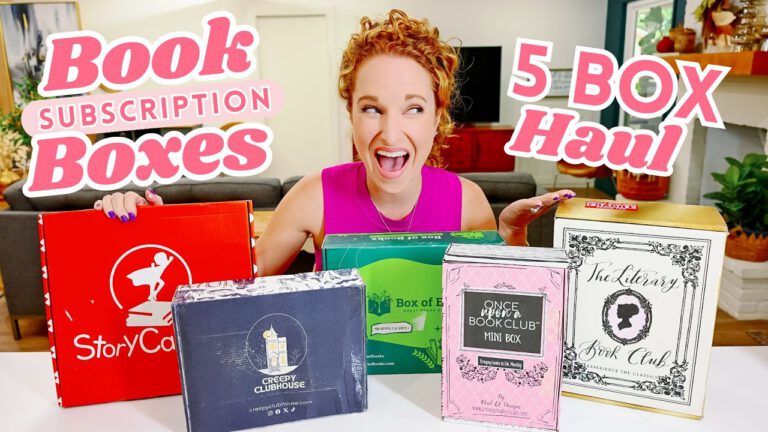 Best Book Subscription Boxes for 2024