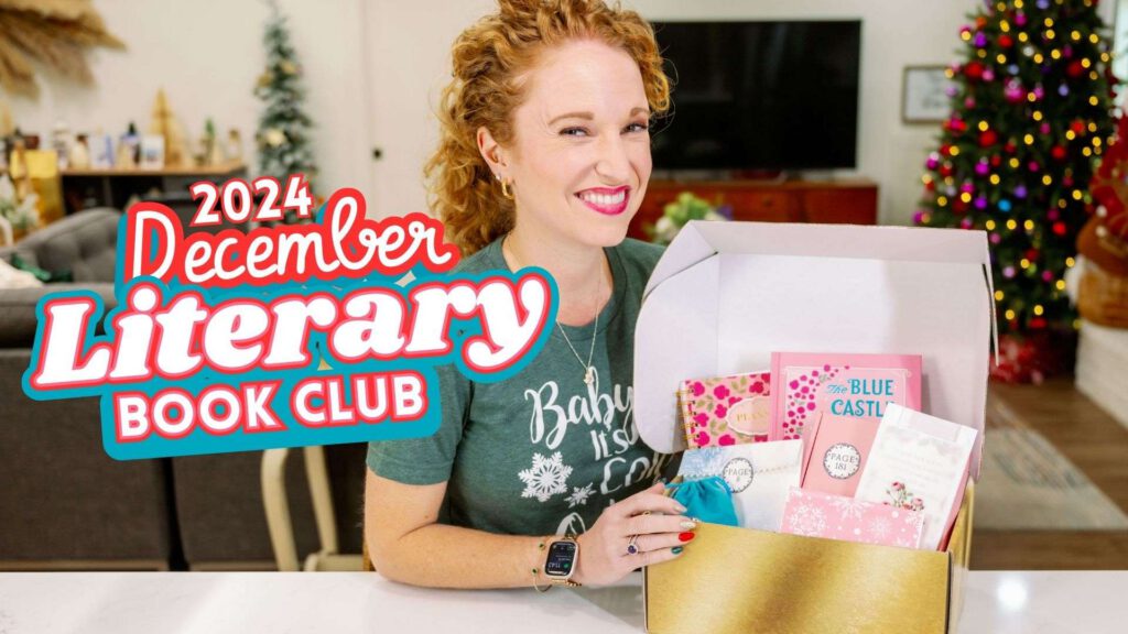 The Literary Book Club December 2024 box