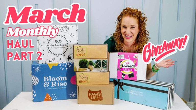 March Monthly Haul Part 2 Giveaway